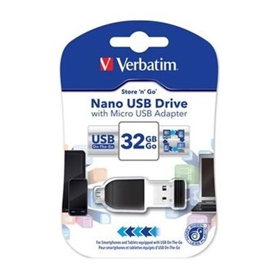 Verbatim 32GB Store'N'Go Nano, USB 2.0