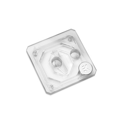 EK-Waterblocks EK-Quantum Velocity Top w/Badge - Plexi, CPU-blokin kansi