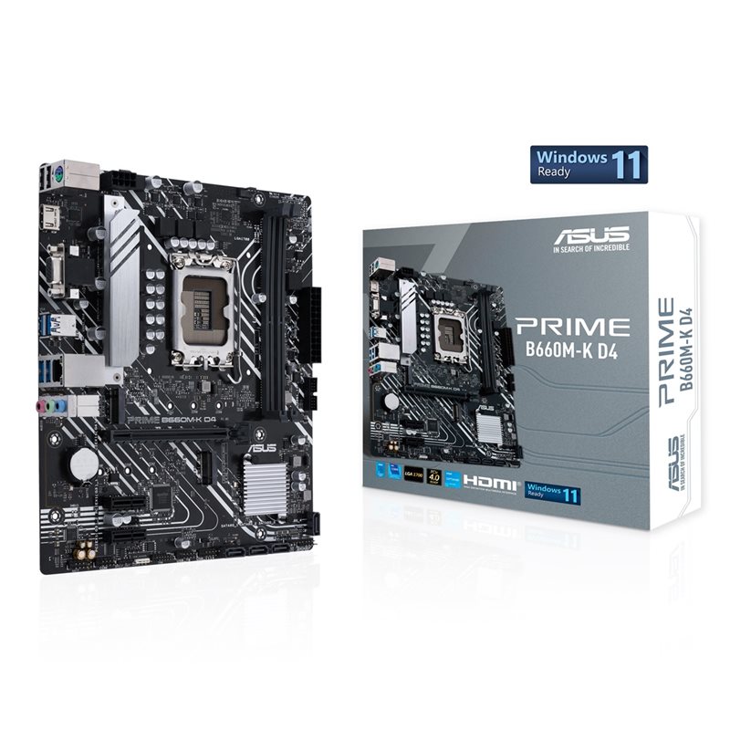 Asus (B-Stock) PRIME B660M-K D4, mATX-emolevy