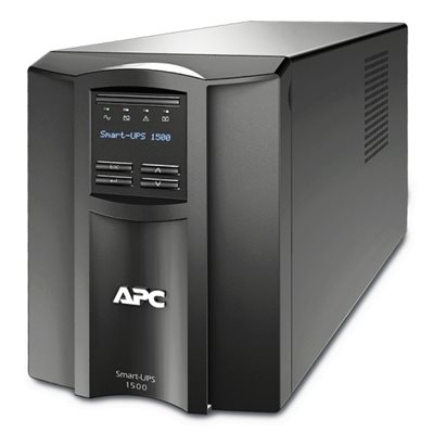 APC Smart-UPS SMT1500IC, linjainteraktiivinen UPS-laite, 1500VA, musta