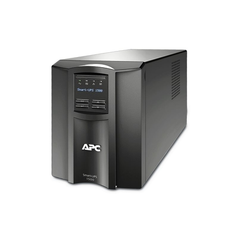 APC Smart-UPS SMT1500IC, linjainteraktiivinen UPS-laite, 1500VA, musta