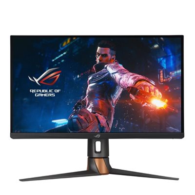 Asus 27" ROG Swift 360Hz PG27AQN, 360Hz QHD-pelimonitori, musta/pronssi
