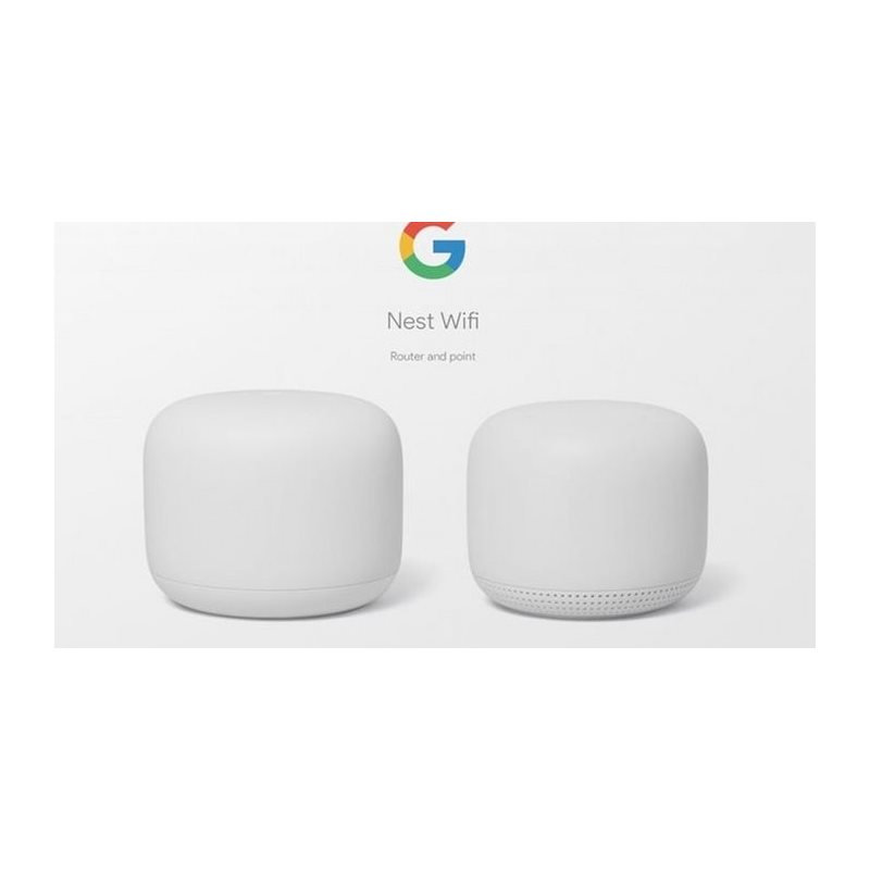 Google Nest Wifi - Wi-Fi -järjestelmä, valkoinen