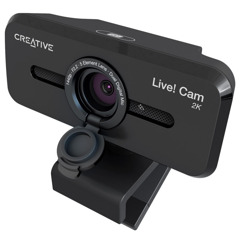 Creative Live! Cam Sync V3, QHD-verkkokamera, musta