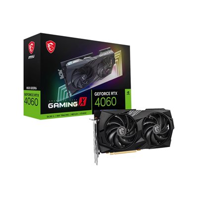 MSI GeForce RTX 4060 GAMING X -näytönohjain, 8GB GDDR6