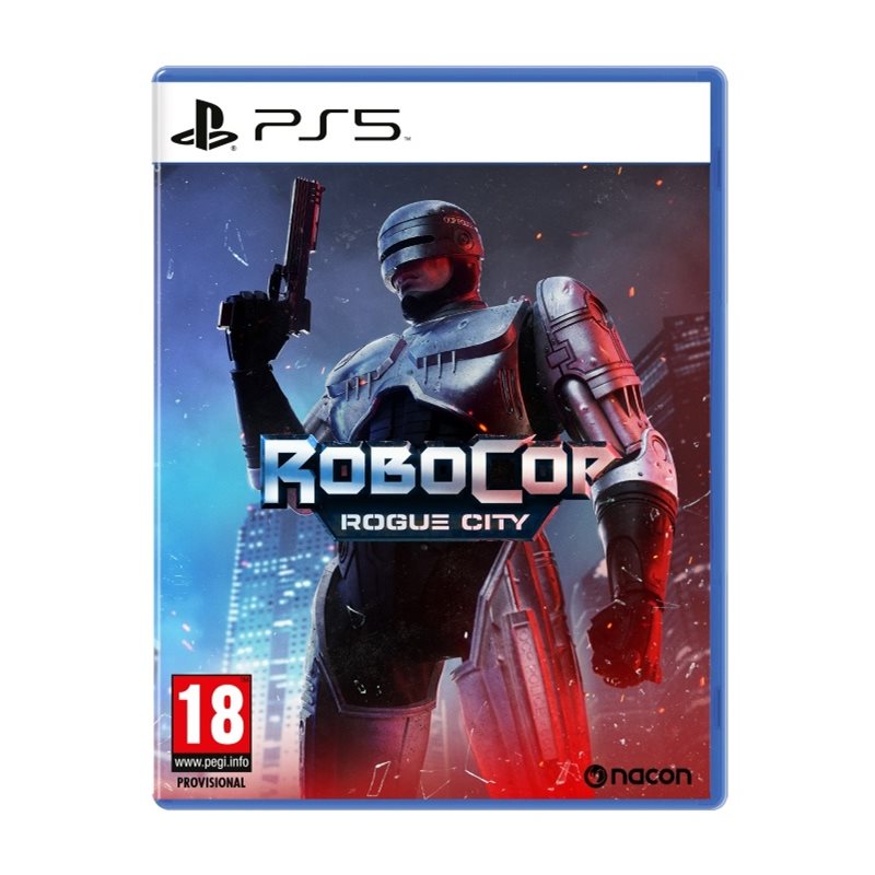 Nacon RoboCop: Rogue City (PS5, K-18!) (Poistotuote! Norm. 59,90€)