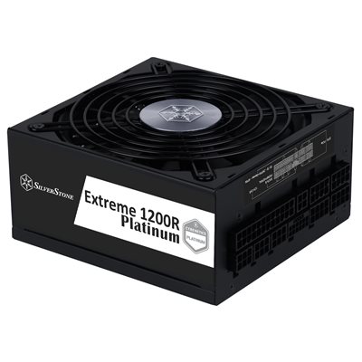 SilverStone 1200W Extreme 1200R Platinum, SFX-L -virtalähde, Cybenetics Platinum, musta