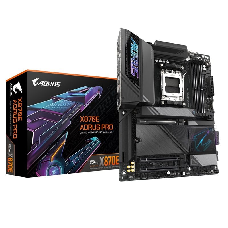 Gigabyte X870E AORUS PRO, ATX-emolevy