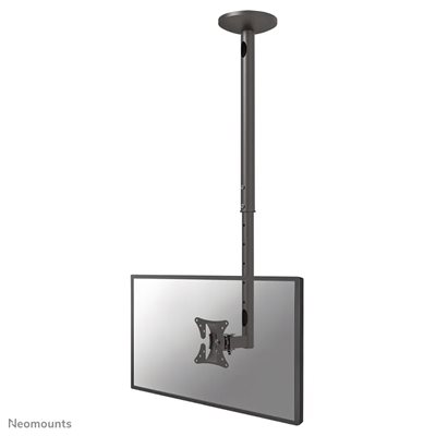 Neomounts 10-30" Flat Screen Ceiling Mount, -kattoteline 60-85cm laskulla, musta