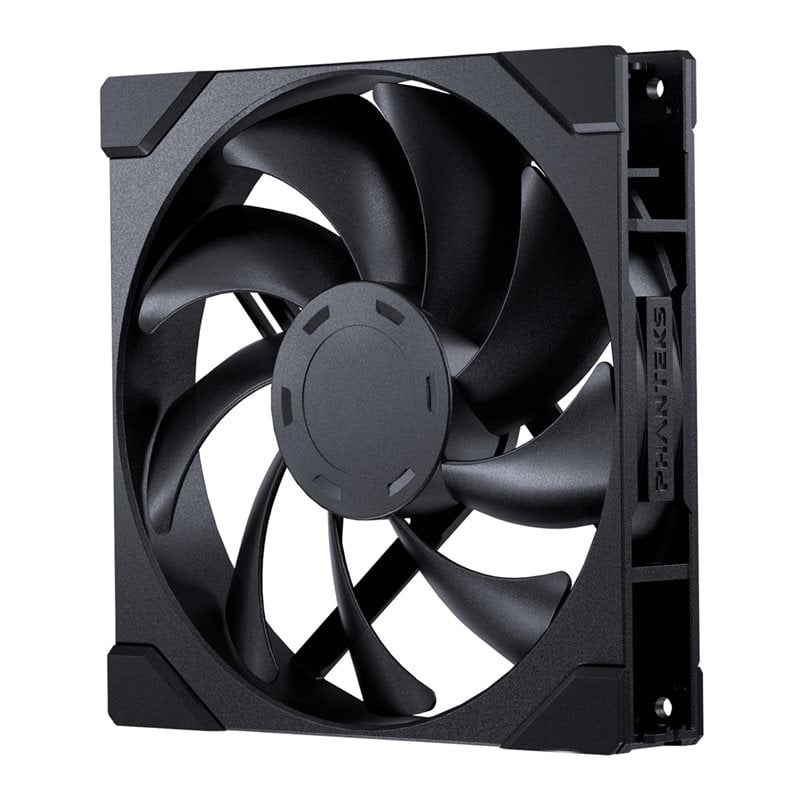 Phanteks M25-140 Gen2 Regular - Single Pack, 140mm PWM-laitetuuletin, musta