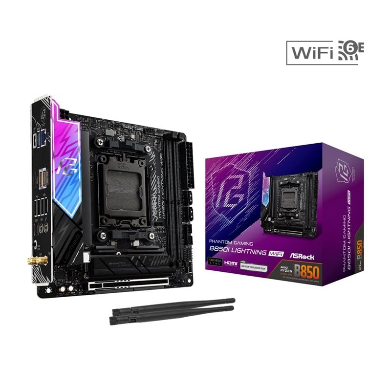 ASRock B850I Lightning WiFi, Mini-ITX -emolevy