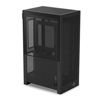 NZXT H2 Flow, ikkunallinen Mini-ITX -kotelo, musta