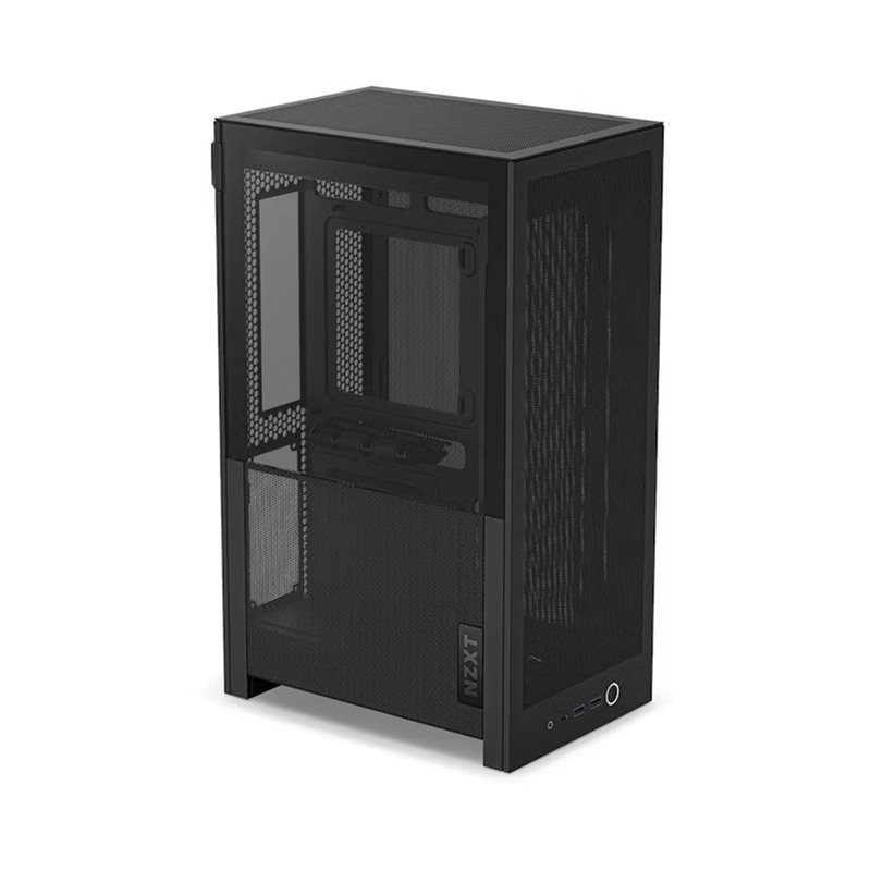 NZXT H2 Flow, ikkunallinen Mini-ITX -kotelo, musta