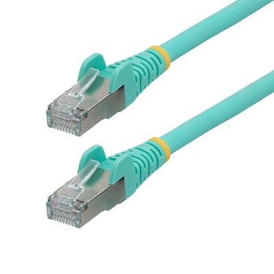 StarTech.com S/FTP Cat6a suojattu laitekaapeli, LSZH, 10m, aqua