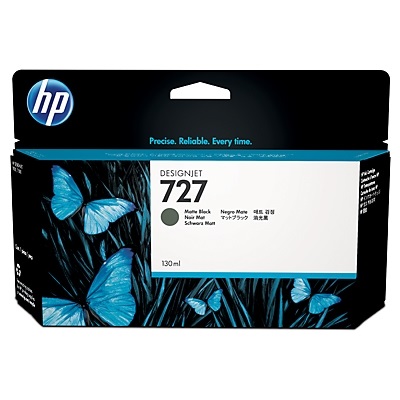 HP 727 130-ml Matte Black, Mustepatruuna