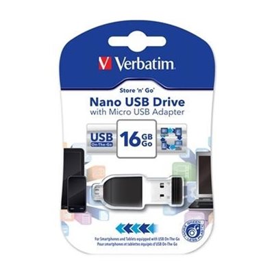 Verbatim 16GB Store'N'Go Nano, USB 2.0