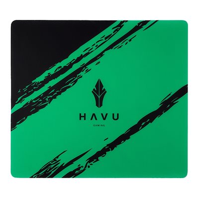 HAVU HAVU Mousepad - KUUSI, pelihiirimatto, L, musta/vihreä