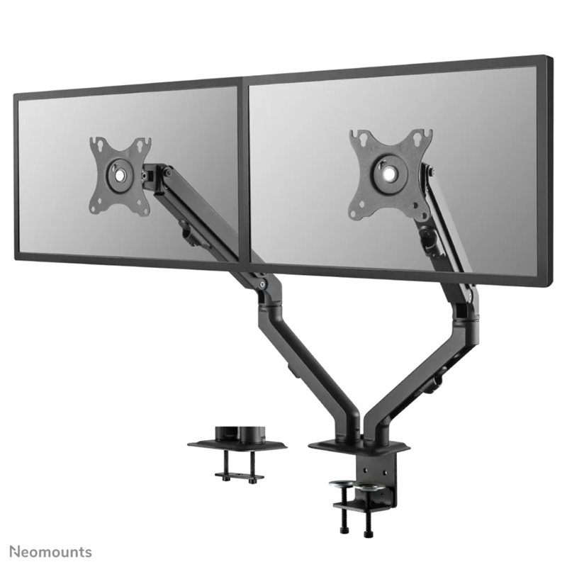 Neomounts by Newstar FPMA-D650DBLACK monitor desk mount, pöytäteline kahdelle monitorille, musta