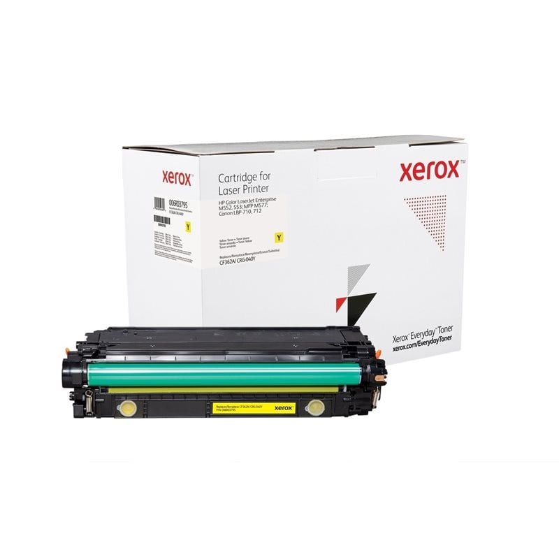 Xerox Everyday Toner -tarvikelaserväriainekasetti, keltainen, jopa 5000 sivua (HP)