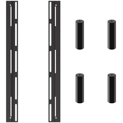 Ssupd Meshroom Exterial 360 Fan Bracket, kiinnitys- ja jalkasarja, musta