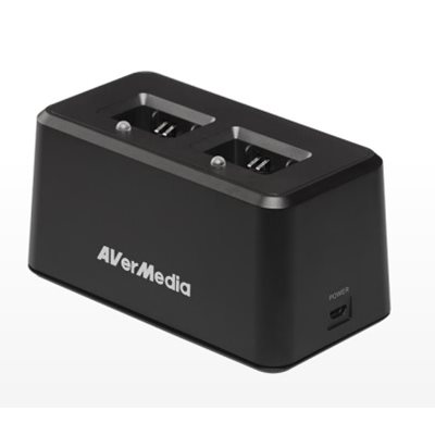 AVerMedia AW315C mikrofonin lataustelakka