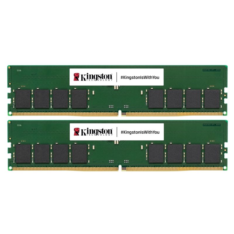 Kingston 64GB (2 x 32GB) DDR5 5200MHz, CL42, 1.10V