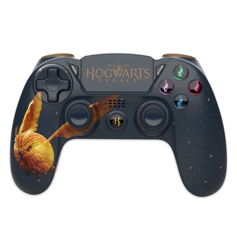 Trade Invaders Hogwarts Legacy - Golden Snidget, langaton pädiohjain, PS4, musta/grafiikka