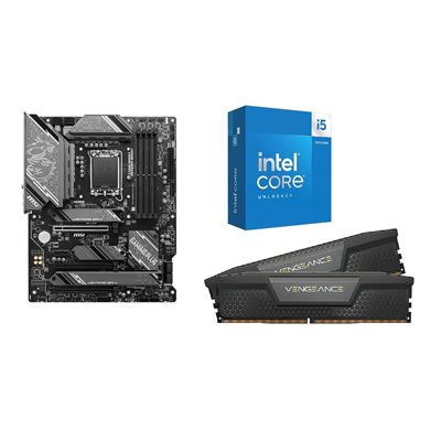 MSI Z790 GAMING PLUS WIFI + Core i5-14600K + 32GB DDR5 5600MHz (Bundletarjous!)