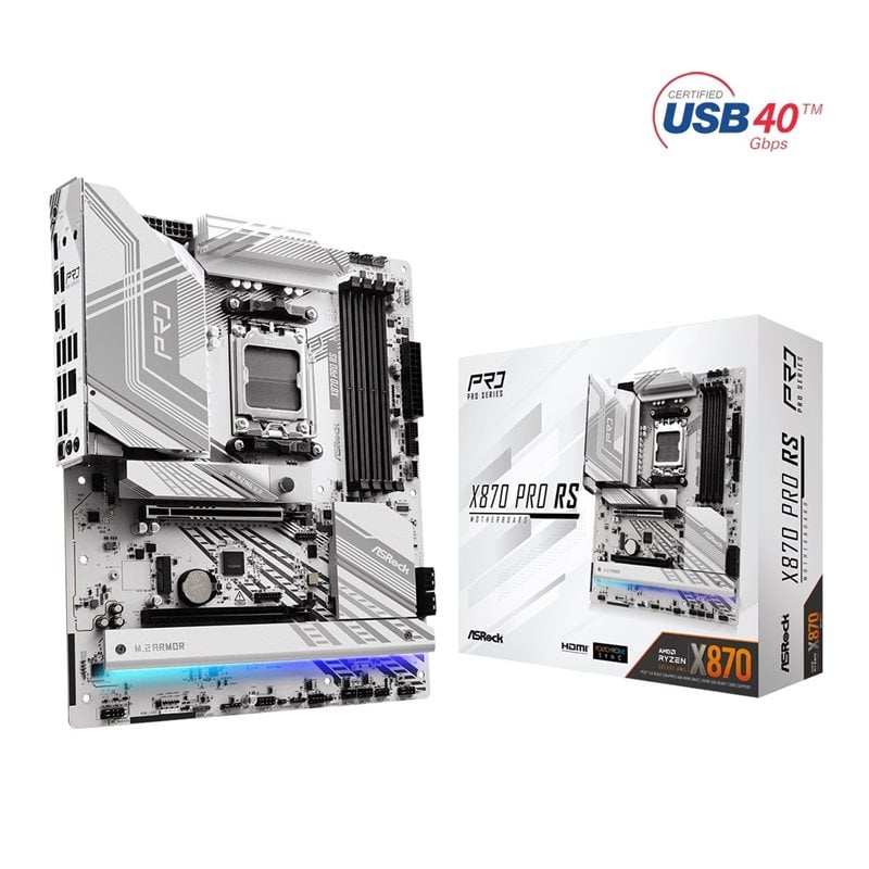 ASRock X870 PRO RS, ATX-emolevy