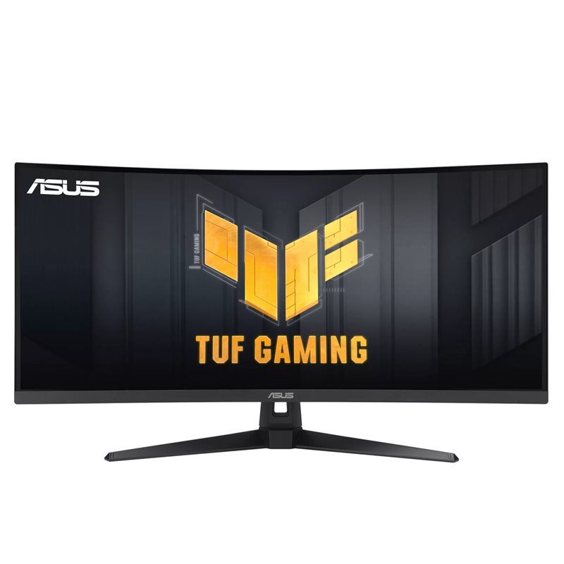 Asus 34" TUF Gaming VG34VQ3B, kaareva 180Hz WQHD-pelimonitori, musta