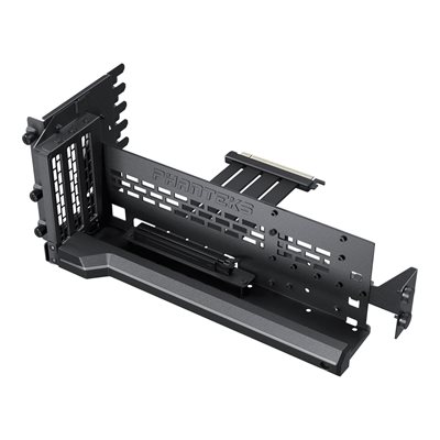 Phanteks Premium PCIe Gen5 Vertical GPU Bracket, D-RGB, näytönohjaimen asennussarja, musta