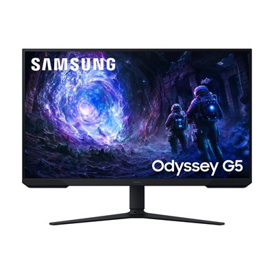 Samsung 32" Odyssey G5 G51F, 180Hz QHD-pelimonitori, musta