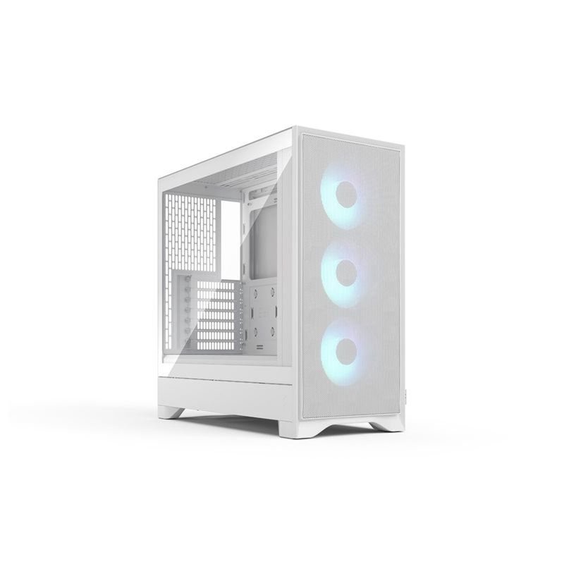 Fractal Design Pop 2 Air White TG RGB, ikkunallinen miditornikotelo, valkoinen