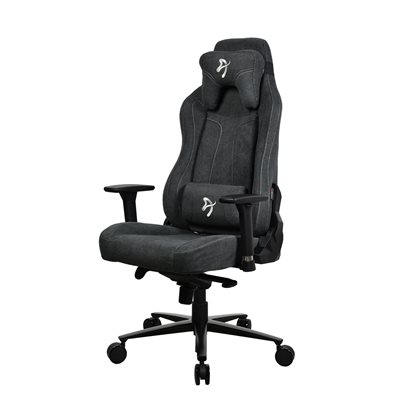 Arozzi Vernazza Gaming Chair Soft Fabric, kangasverhoiltu pelituoli, musta/tummanharmaa