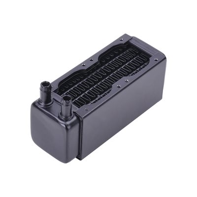 Alphacool NexXxoS XT45 Full Copper 40mm Dual Radiator -jäähdytin, musta