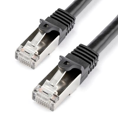StarTech.com S/FTP Cat6 suojattu laitekaapeli, 5m, musta