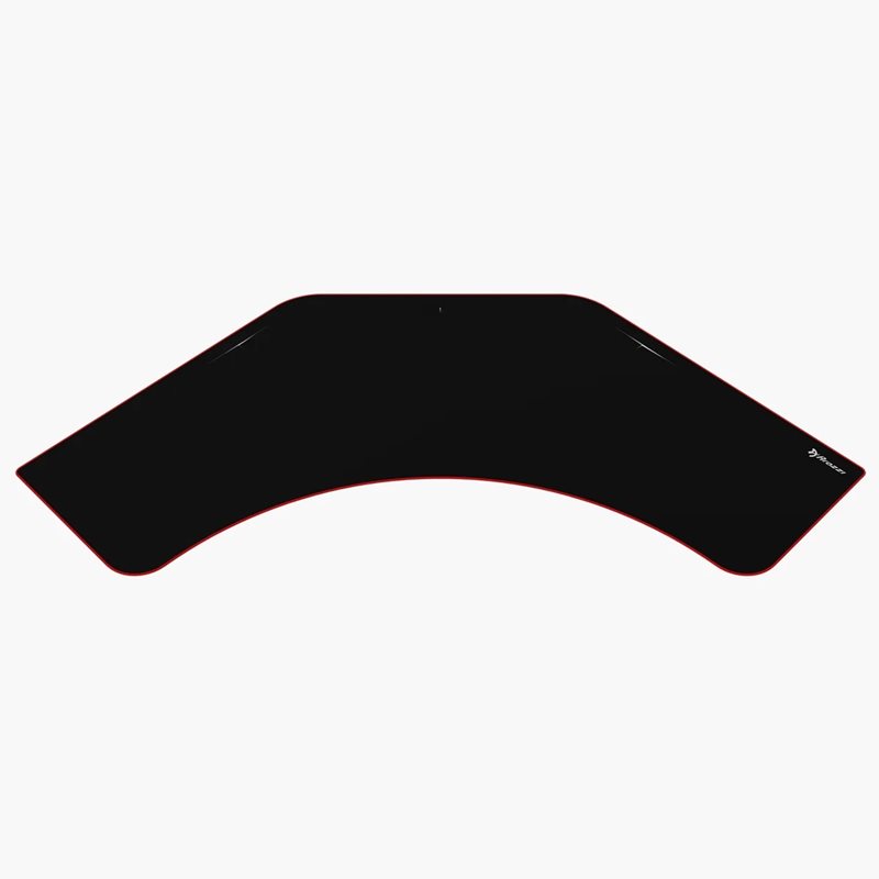 Arozzi Arena Angelo Desk Pad, pelipöydän hiirimatto, musta / punainen