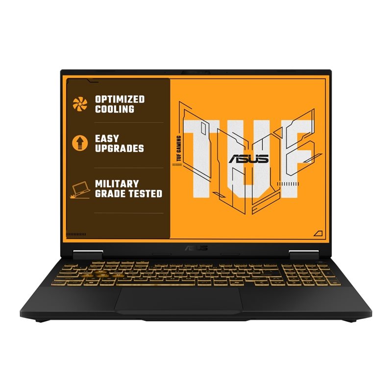 Asus 16" TUF Gaming F16 FX608JMI-TU243W, kannettava pelitietokone, Jaeger Gray