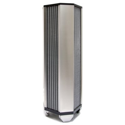 Aqua Computer airplex GIGANT 3360 -jäähdytin, alumiinilamellit, hopea/musta