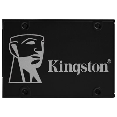 Kingston 512GB KC600, 2.5" SSD-levy, SATA III, 3D TLC, 550/520 MB/s, Stand-alone
