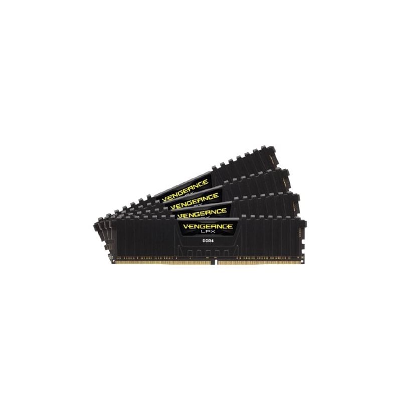 Corsair 128GB (4 x 32GB) Vengeance LPX, DDR4 3200MHz, CL16, 1.35V, musta