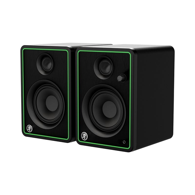 Mackie CR4-X, 4" monitori/aktiivikaiuttimet, 2 kpl, musta/vihreä