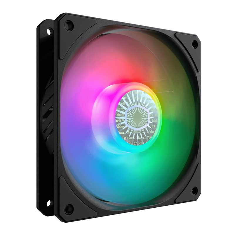 Cooler Master SickleFlow 120 ARGB 3in1, 120mm PWM-laitetuuletinsarja, musta/läpikuultava - Kuva 2