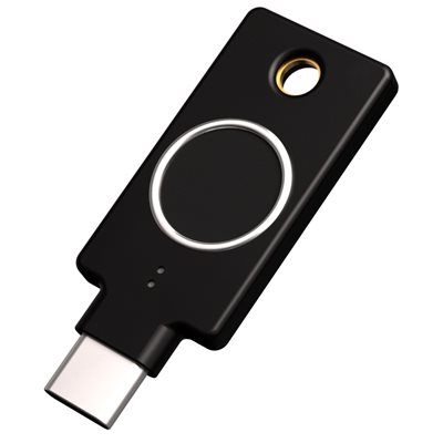 Yubico YubiKey C Bio (FIDO Edition), Bio-sormenjälkitunnistus