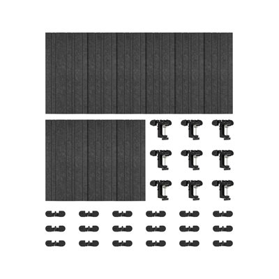 Streamplify ACOUSTIC PANEL -akustiikkapaneelisarja, 9 kpl