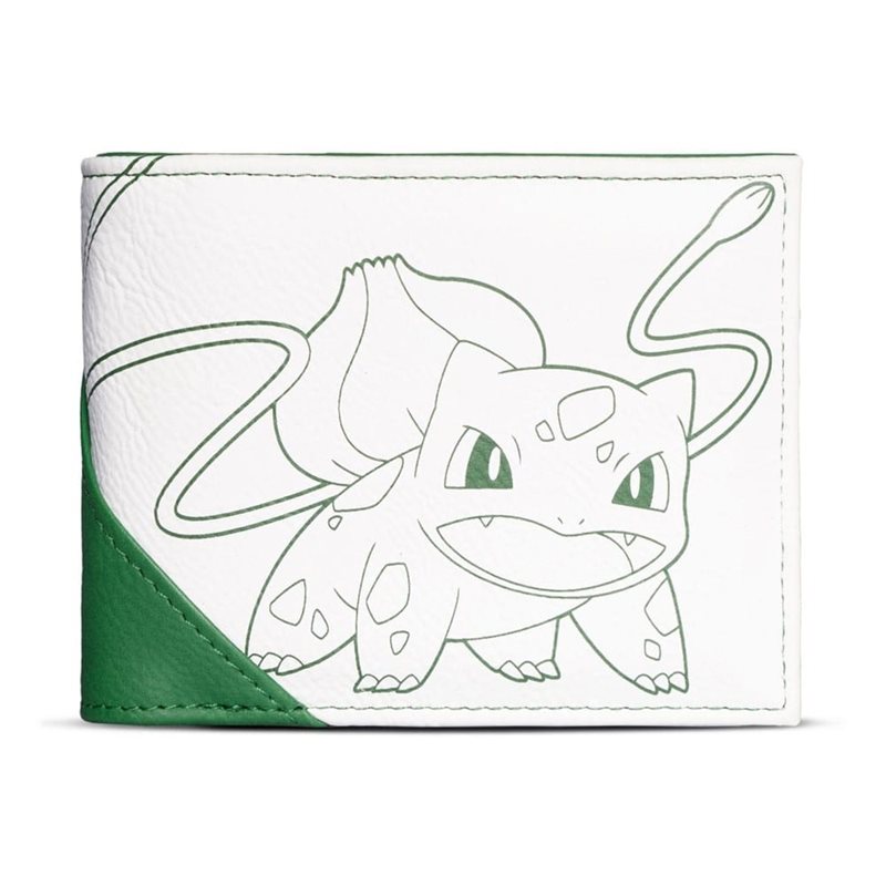Difuzed Pokémon Bifold Wallet - Bulbasaur, lompakko (Tarjous! Norm. 27,90€)