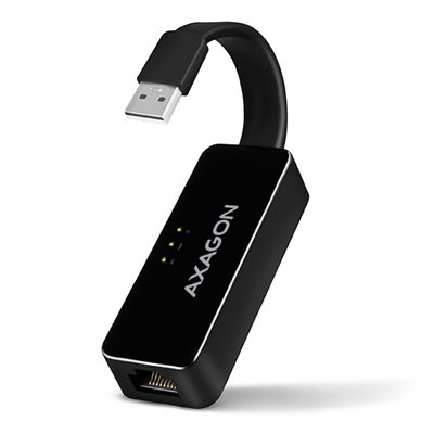 AXAGON 100Mbps Ethernet -verkkoadapteri, 2.0 USB-A, musta