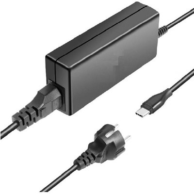 CoreParts 100W USB-C verkkovirta-adapteri, musta