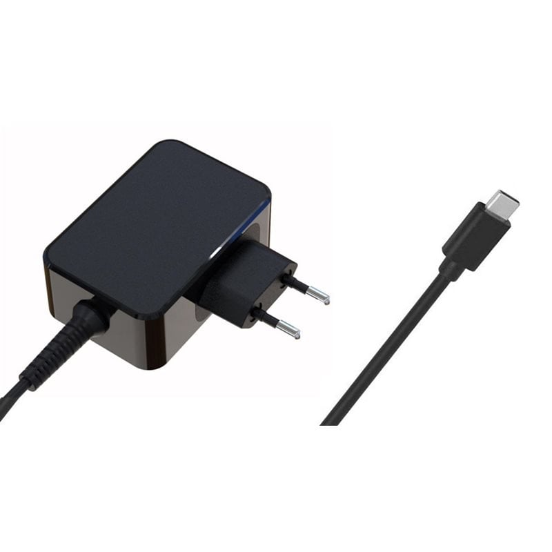 CoreParts Kannettavan tietokoneen virta-adapteri, 65W, USB-C, musta