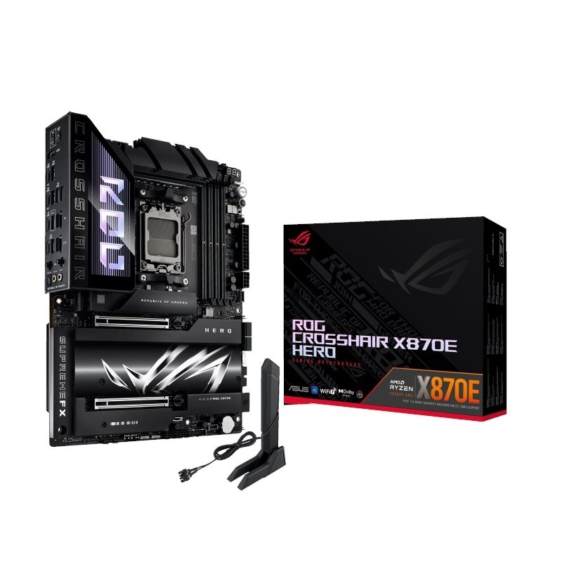 Asus ROG CROSSHAIR X870E HERO, ATX-emolevy